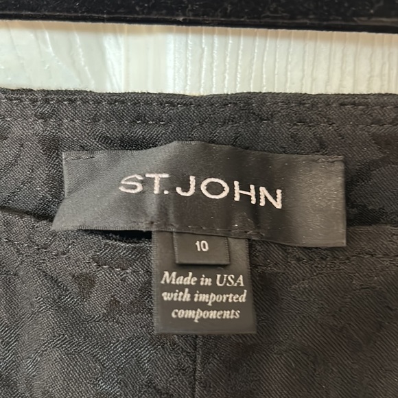 St John jacquard slim pants - Picture 2 of 4